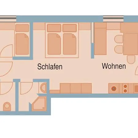 Edelweiss 206 - Typ B Apartamento *